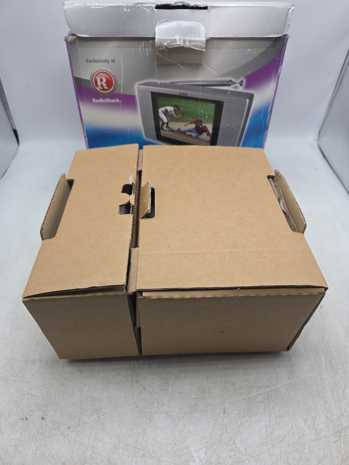 Radio Shack Pocketvision 5” LCD COLOR TV 16-3013 Mini Portable New Open Box