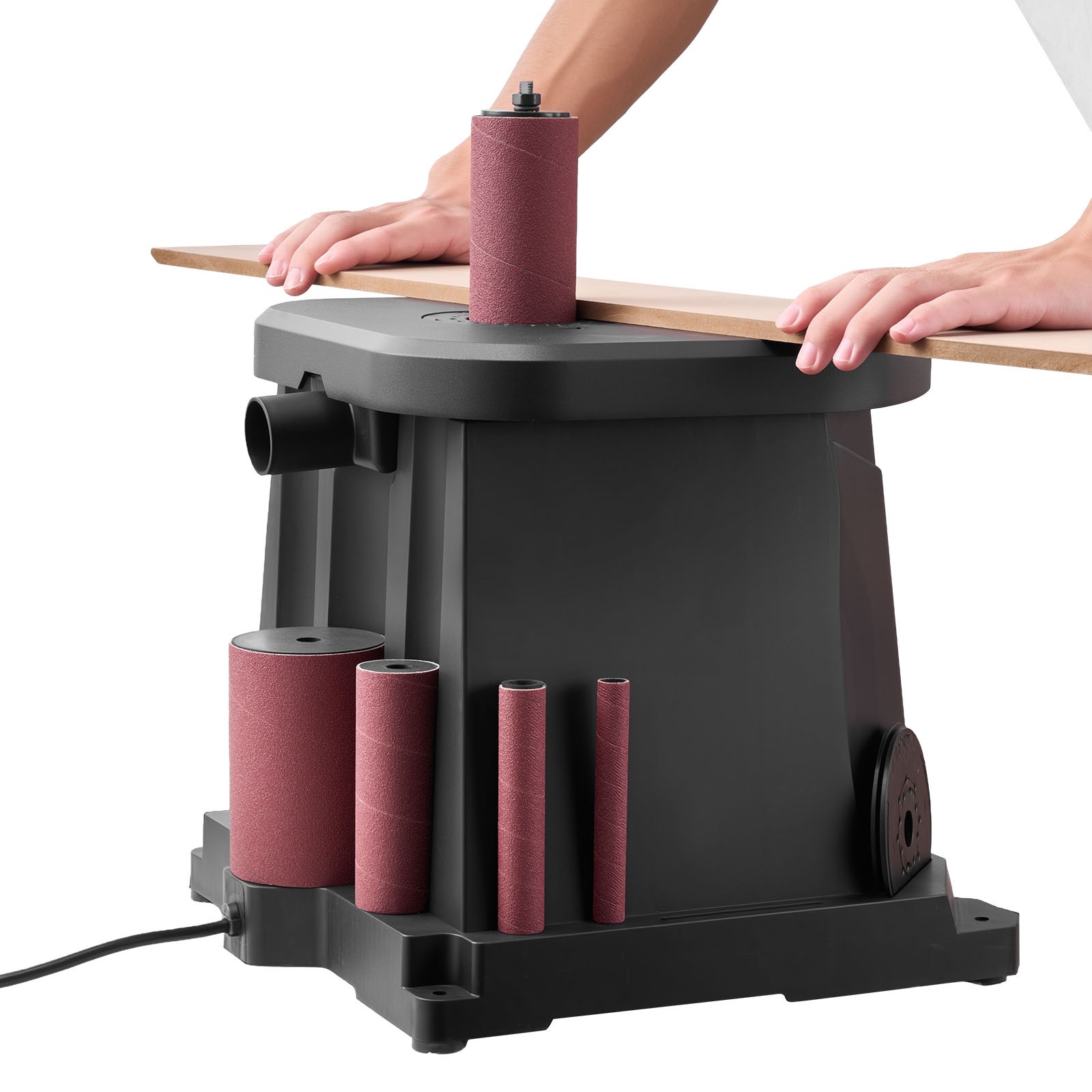 Uimoso Oscillating Spindle Sander 2000RPM Tabletop Sander with 6 Sanding Sleeves