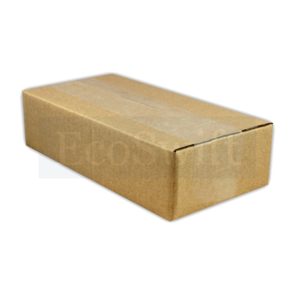 1-Box 9x4x3 EcoSwift Cardboard Packing Moving Shipping Box Corrugated Carton