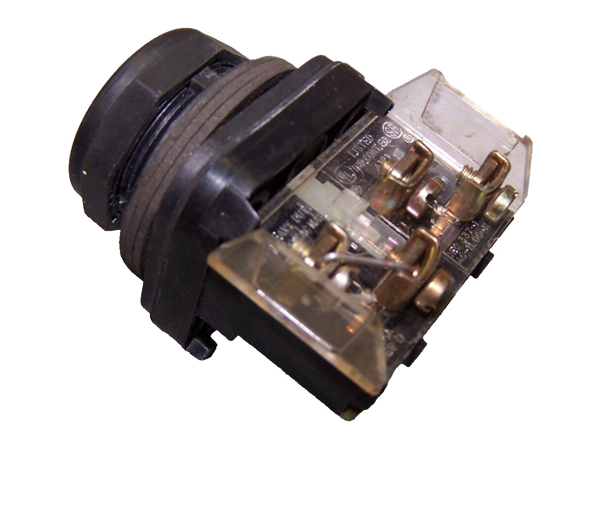 ALLEN BRADLEY BLACK FLUSH PUSH BUTTON 800H-AR