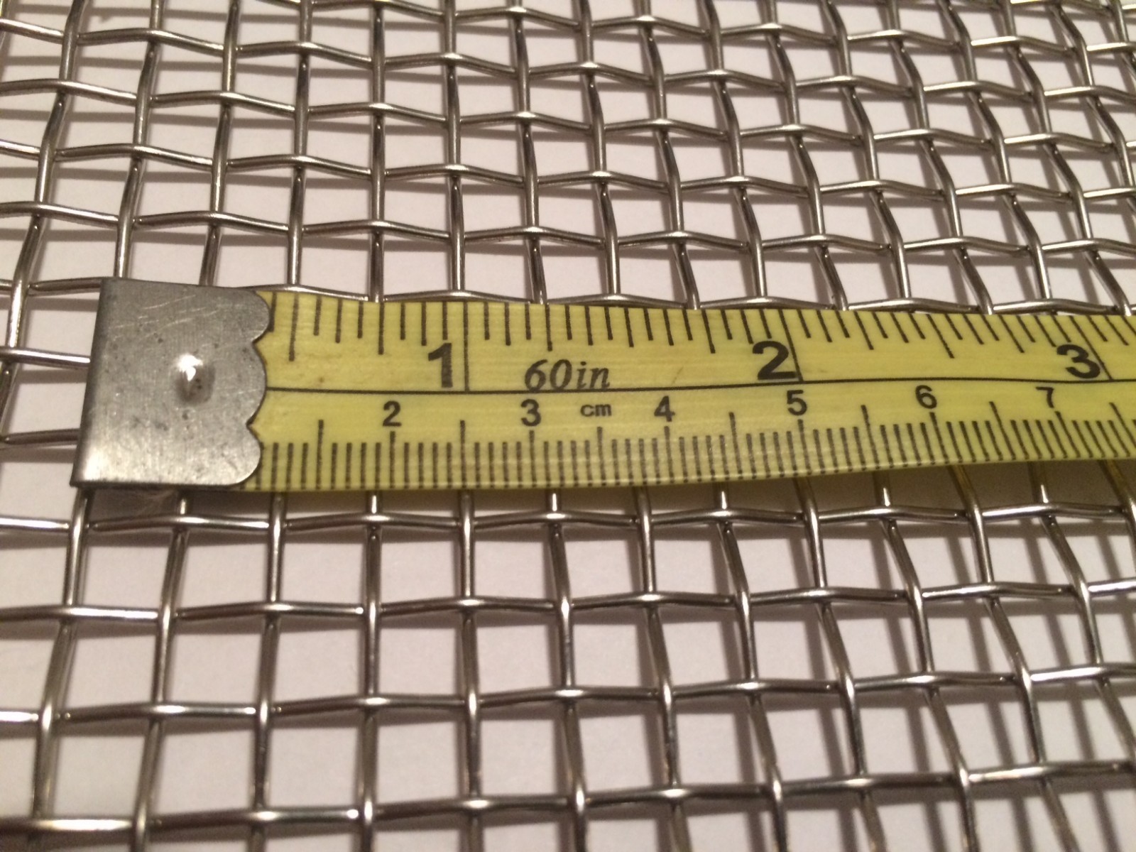 t-304 Stainless Steel Mesh – 304 #4 .047 Stainless Steel Wire Mesh 12″ x 12″