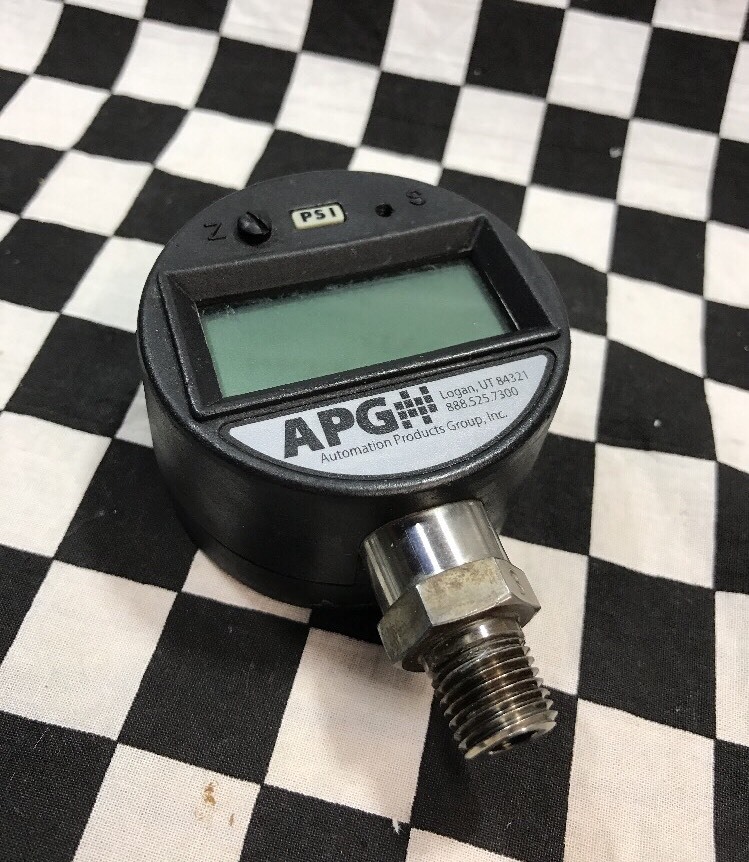 APG Digital Gauge RANGE 200 PSIG, 549008-1022, PG-2000-200.0PSI-G#1652A17