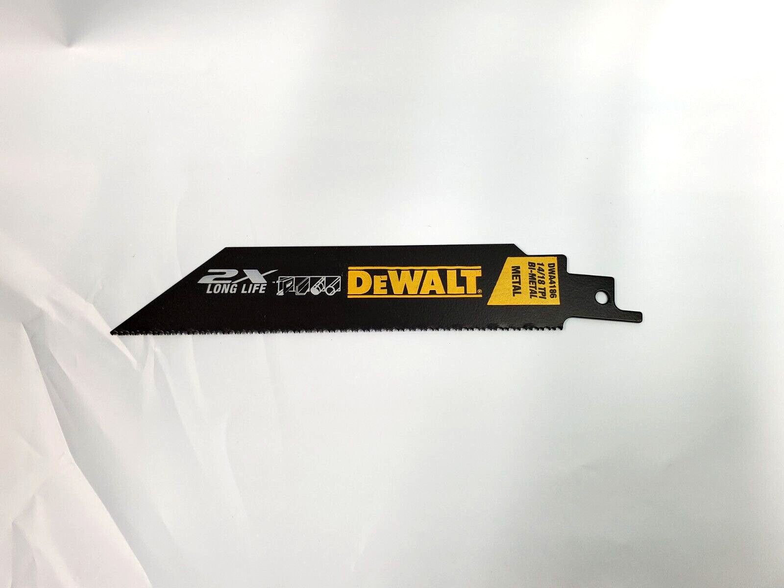 6″ Reciprocating Saw Blade 14/18 TPI, DeWalt, DWA4186, 10 pk