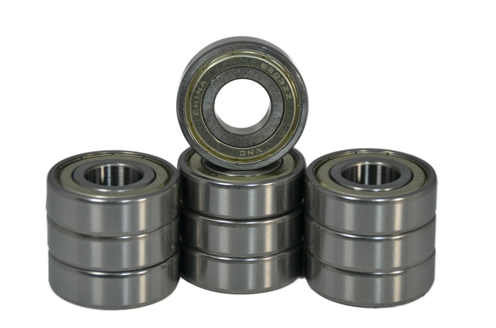 6201-ZZ C3 EMQ Premium Shielded Ball Bearing 12x32x10mm (Qty. 10)