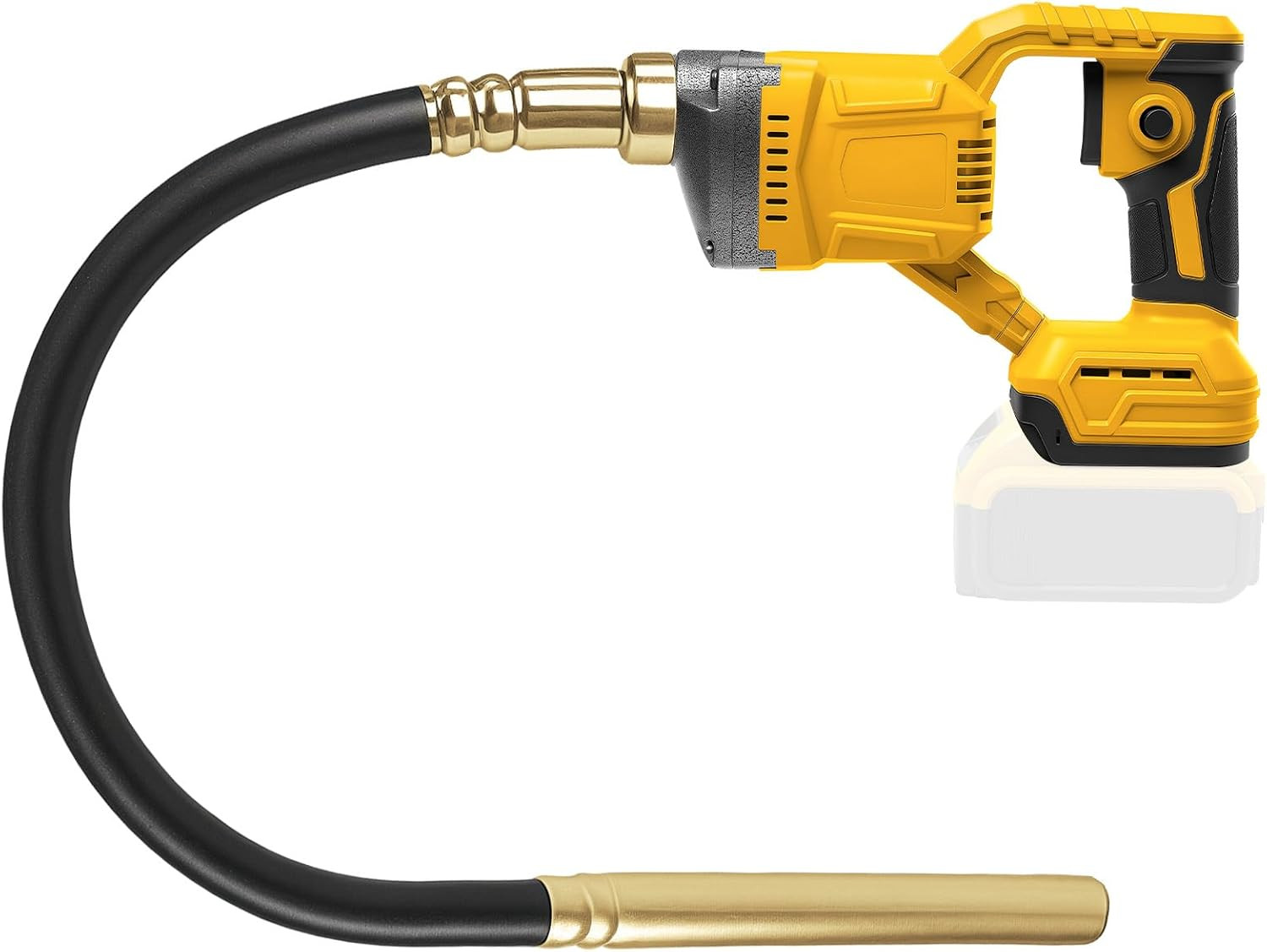 Cordless Concrete Vibrating Tool for Dewalt 20V Battery, 600W Brushless Concrete