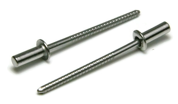 POP Rivets All Stainless Closed End – (4-4) 1/8″ x (0.188 – 0.250 Grip) Qty-100