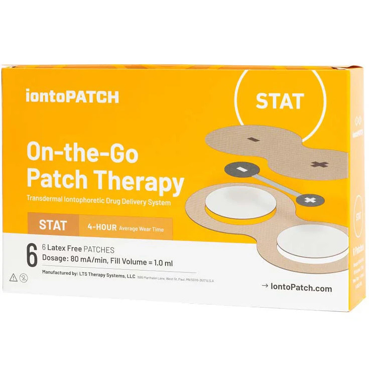 LTS Therapy IontoPatch STAT Transdermal Iontophoretic Drug Delivery System (6/Bo