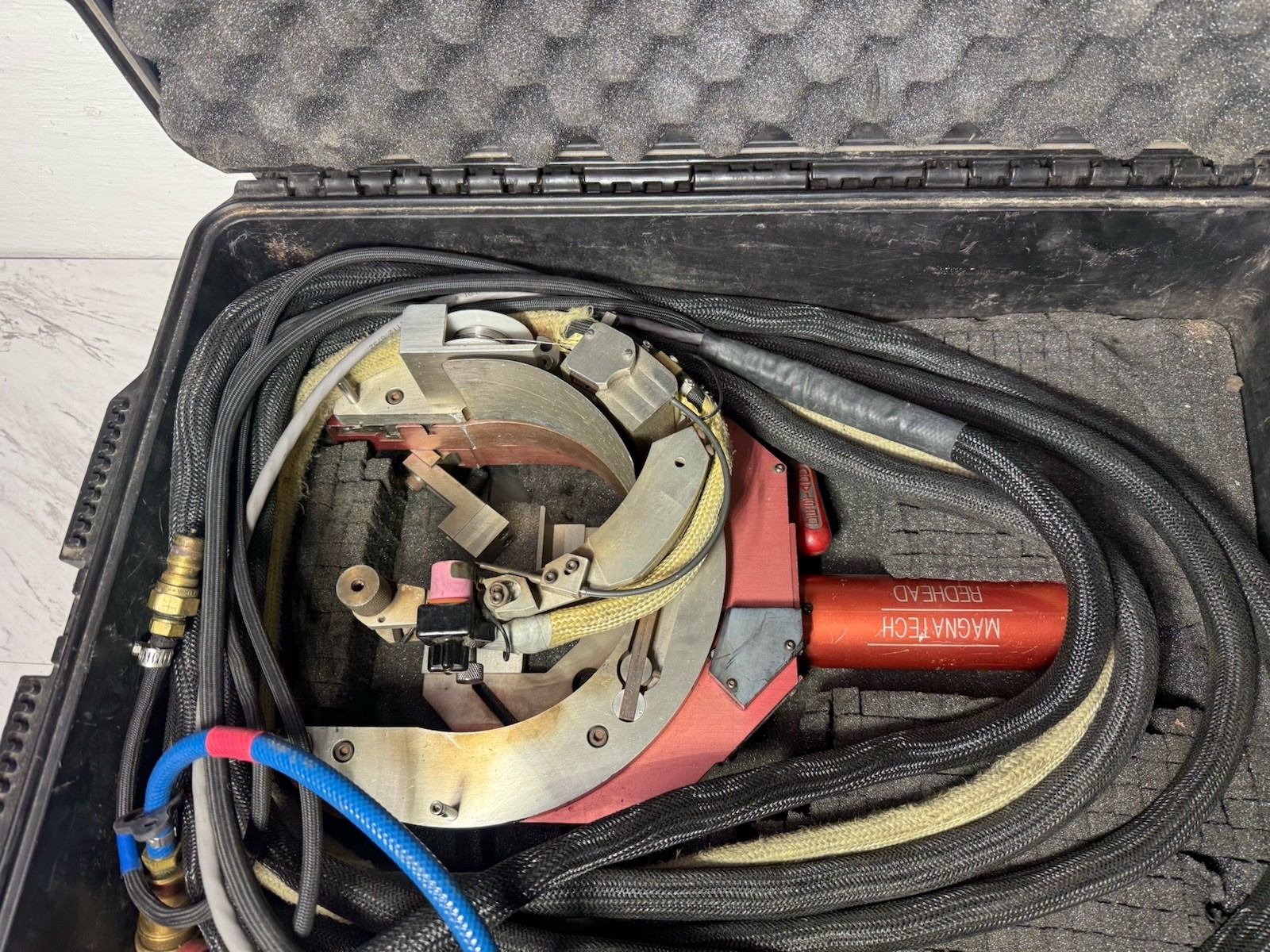 Magnatech Tubemaster Redhead Orbital Welding Head 429 R-3 90-168mm 3.5 – 6.625”