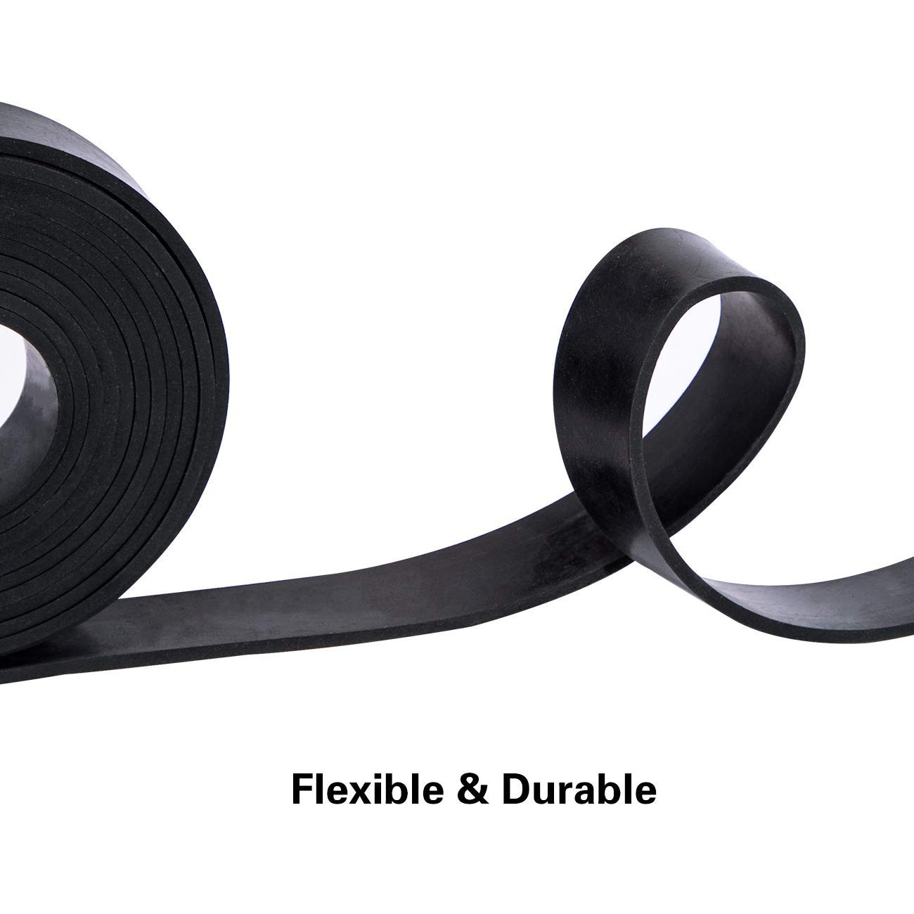 Solid Neoprene Rubber Strips Roll 1/8 .125 inch Thick X 1 inch Wide X 10 Feet…