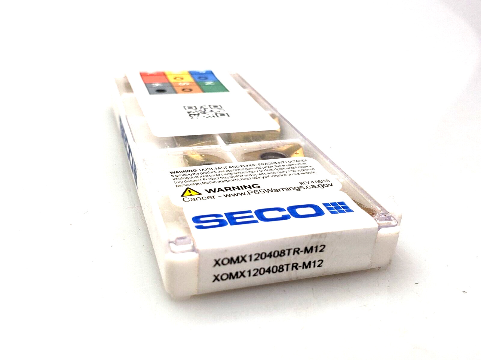 SECO XOMX 120408TR-M12 MP3000 Carbide Milling Inserts (Box of 10)