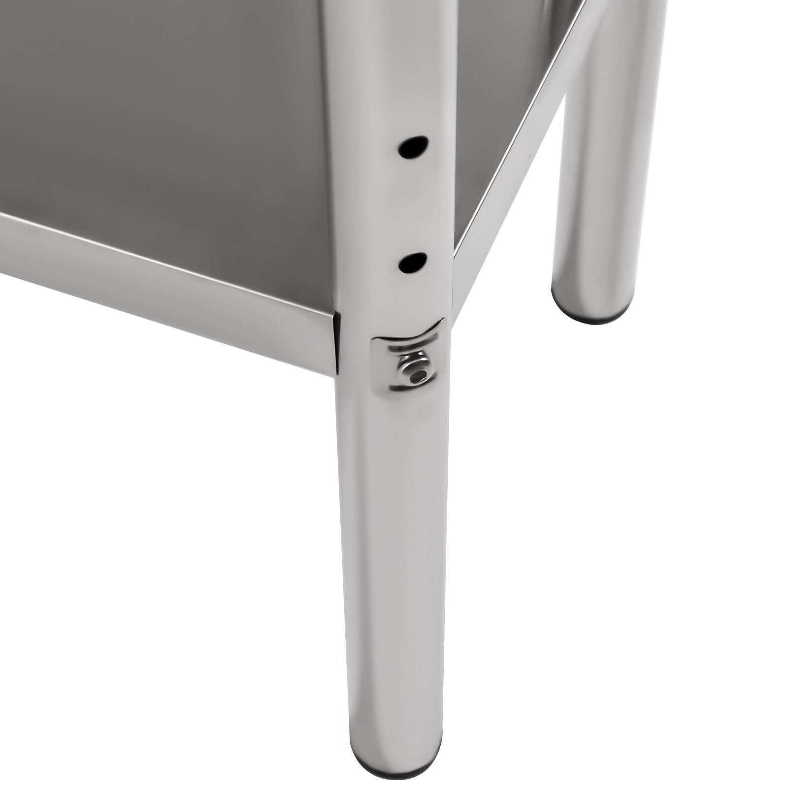 Tabletop Two Levels Of Storage Space Adjustable Shelf For Prep Table 12×36 Inch