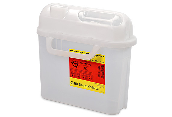 Becton-Dickinson 305444 BD Patient Room Sharps Container 5.4 Qt