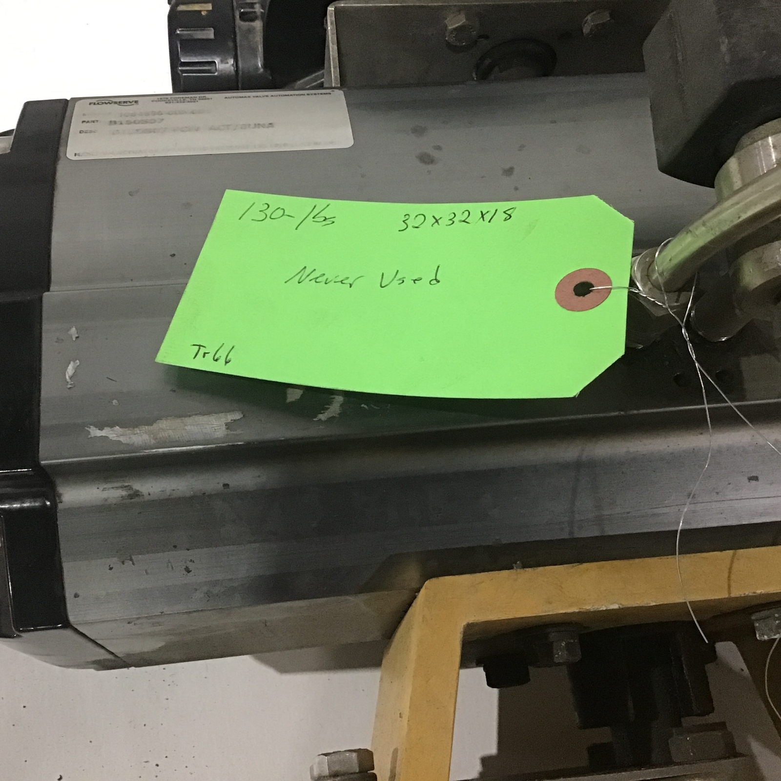 Flowserve AutoMax B150S07 Valve Actuator Pneumatic Positioner with Ball Valve