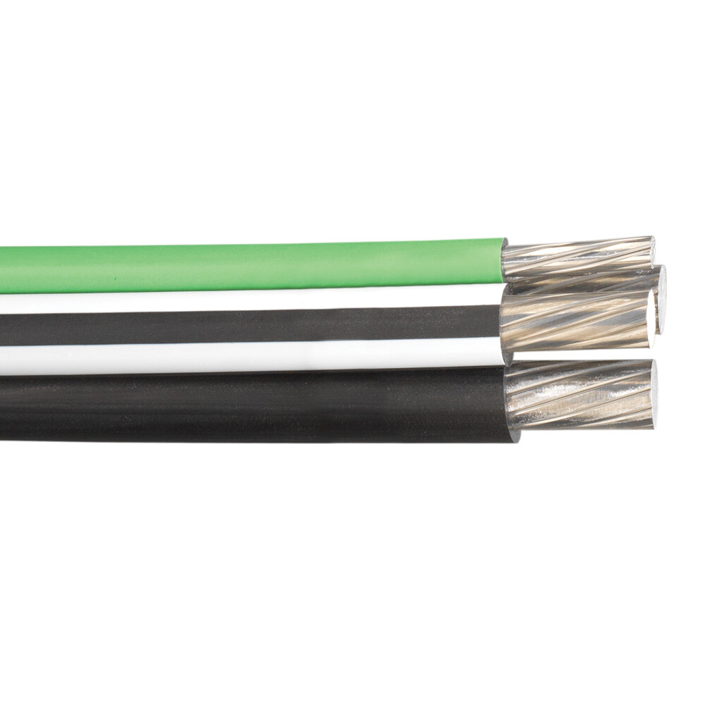 4/0-4/0-4/0-2/0 MHF 200 Amp Aluminum Mobile Home Feeder Cable 600V