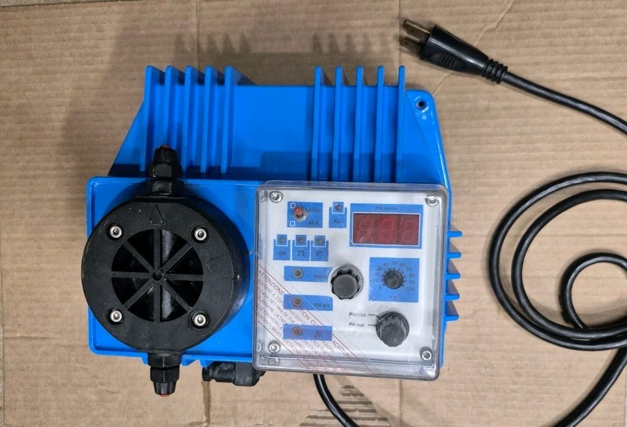 Metering Pump, Dosing, pH, Proportional, 1L/hr, 10 bar, HD PH-P1