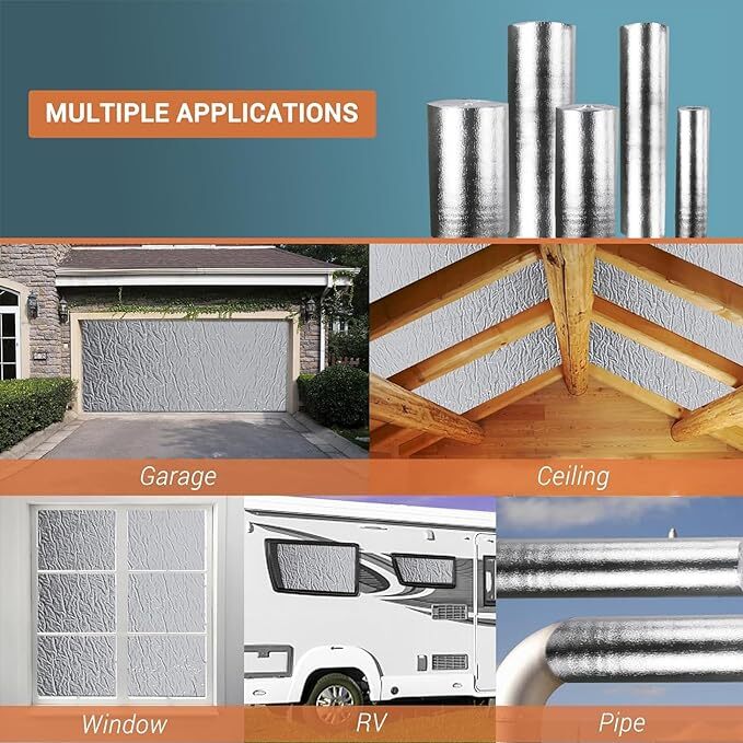 80″x40″ Premium Reflective Insulation Foam Thermal Panel Foam Core Material Mat