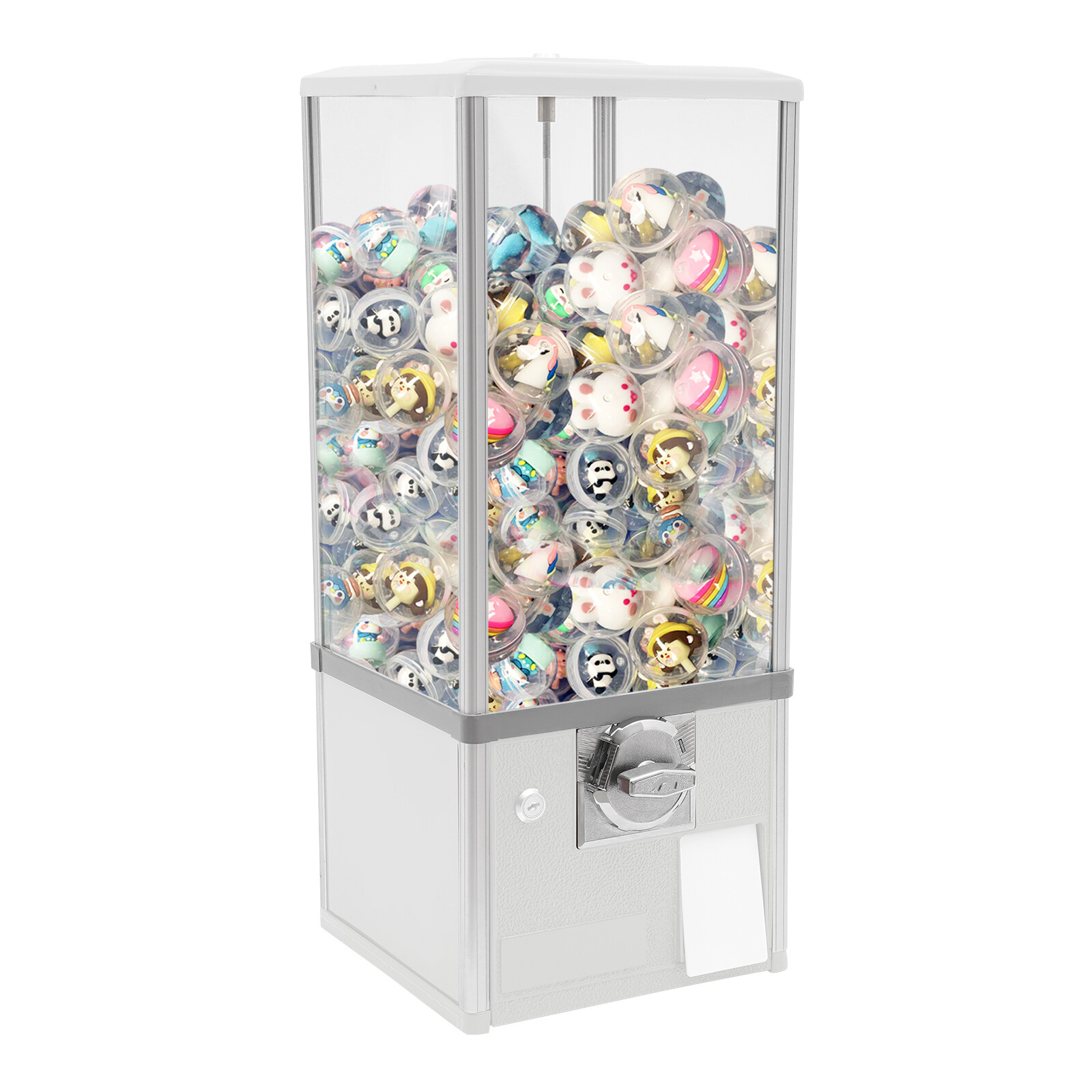 25 in Commercial Vending Machine Vending Machine Candy Vending Machine White
