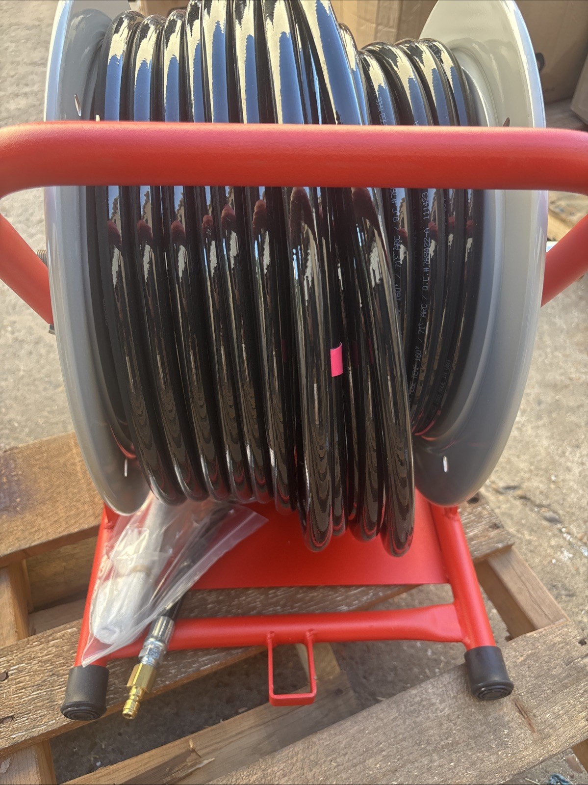 RIDGID H-38 Hose Reel Assembly for KJ-3100 Water Jetter