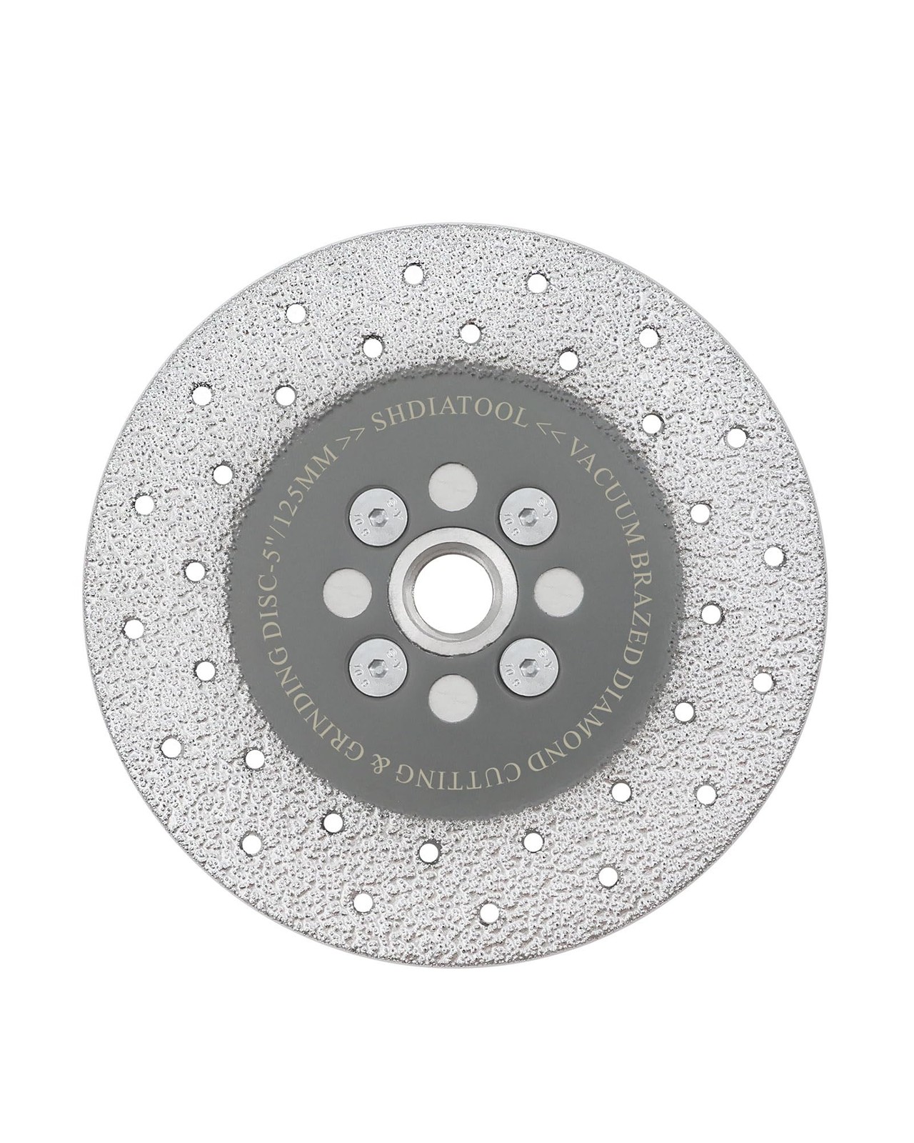 Granite Diamond Cutting Wheel for Marble Quartz, 5 Inch Fast Cutting Grinding…