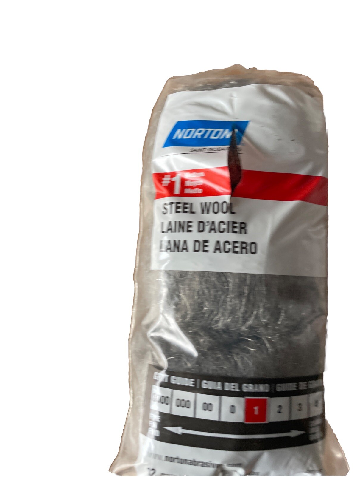 Norton 0000 Grade Super Fine Steel Wool Pad 12 pk