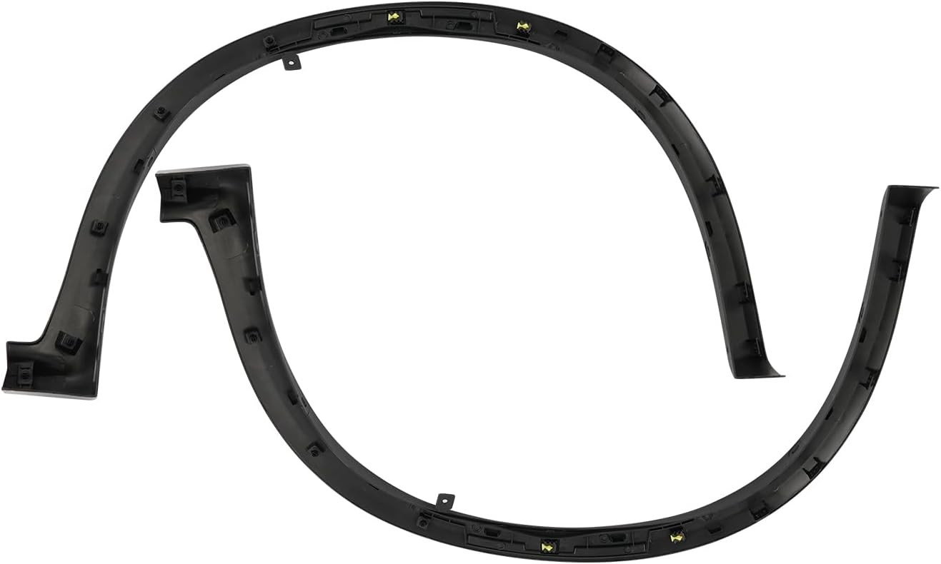 1 Pair Front Fender Flare Molding Trim For 2019-2020 Infiniti QX50 Aerodynamic