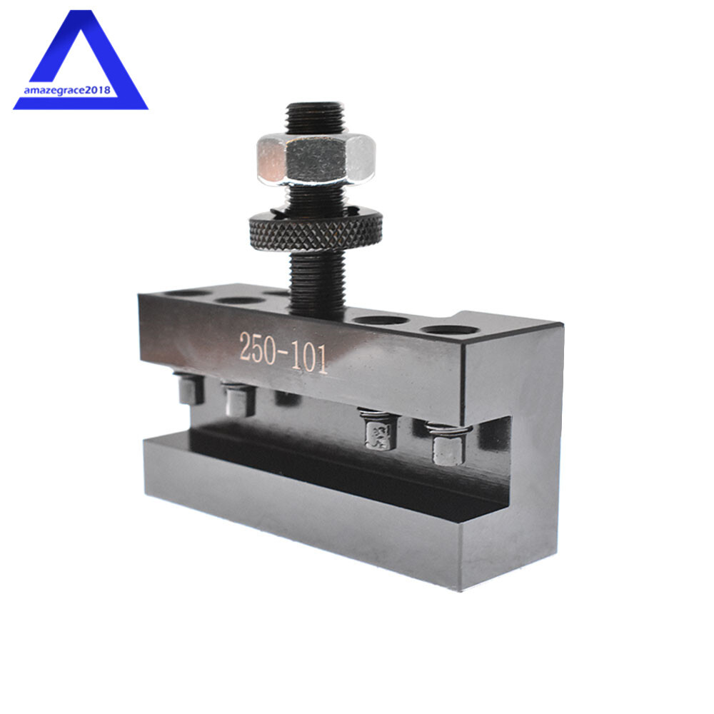 AXA 250-100 Piston Type Quick Change Tool Post Holder For Lathe 6- 12″ 6PC