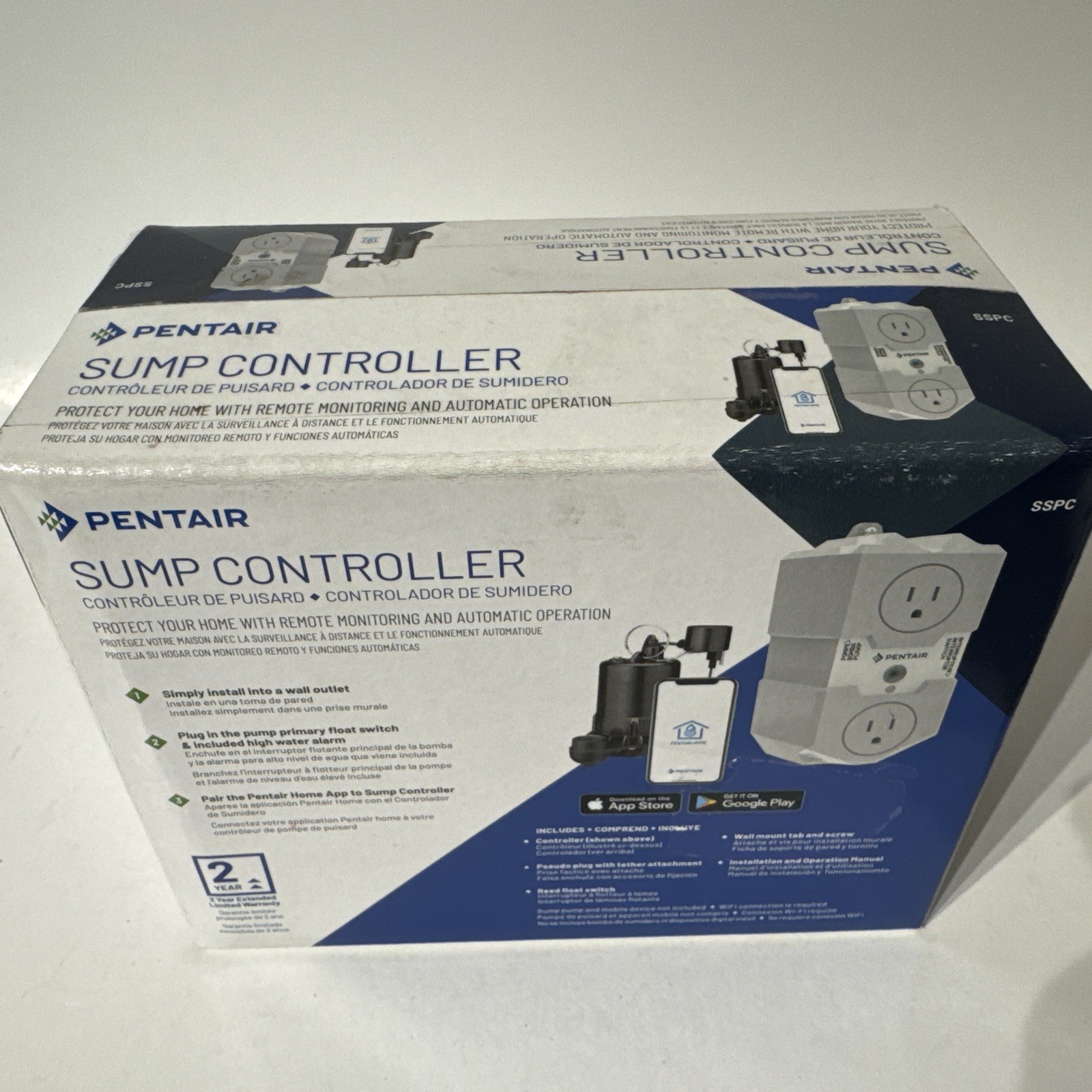 Pentair Wi-Fi Enabled Sump Pump Controller SSPC