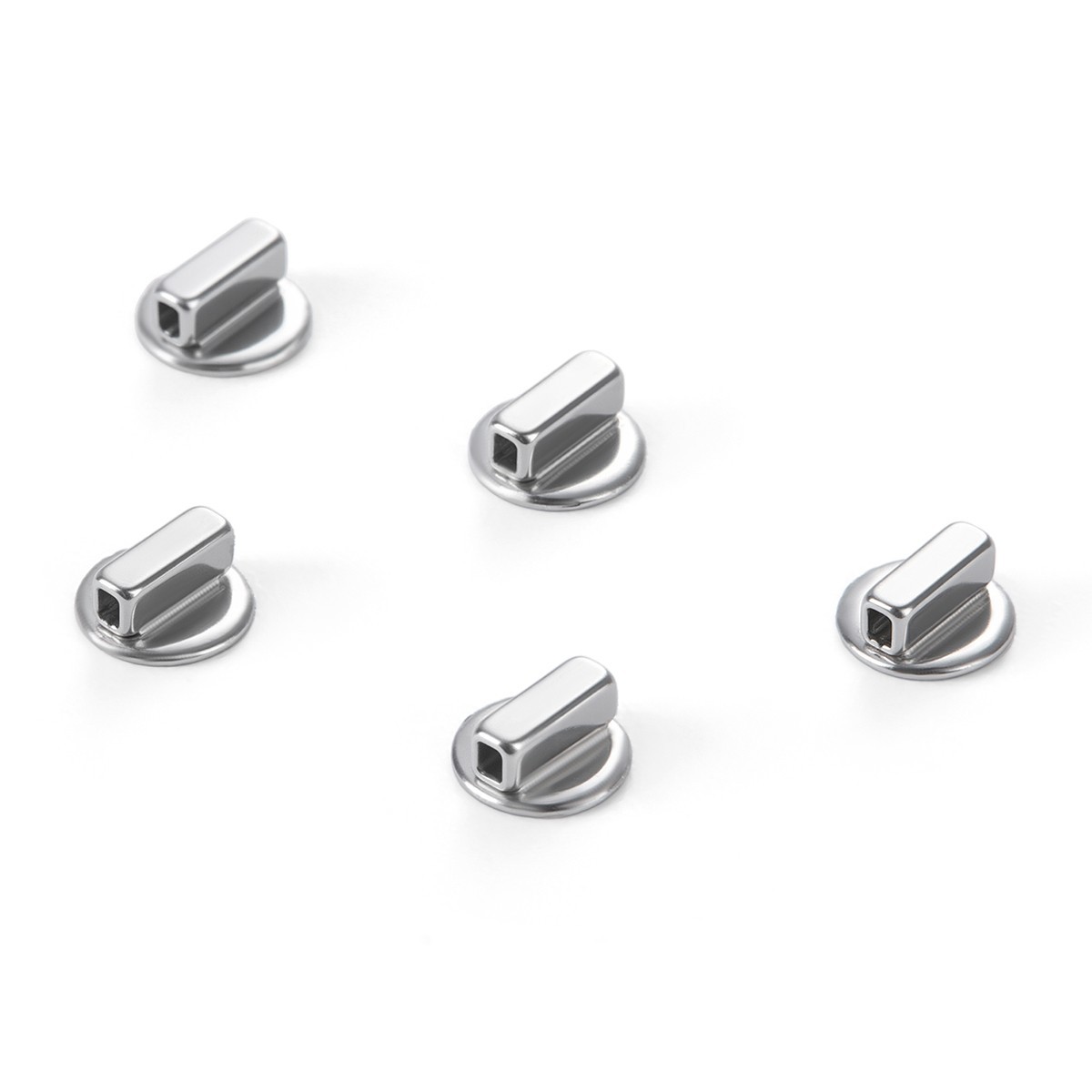 Dental Orthodontic Bondable Lingual Buttons With Single Tube Round Mesh Base