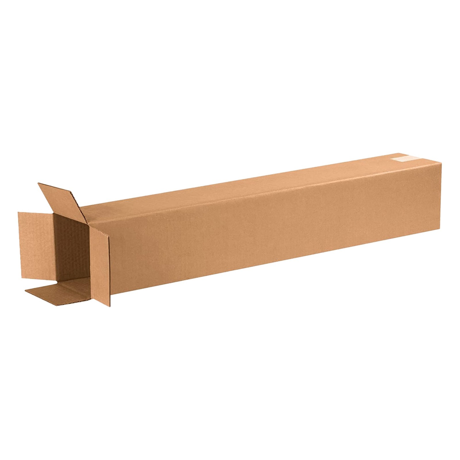 BOX USA Shipping Boxes Tall 6″L x 6″W x 36″H 25-Pack – One Size, Brown