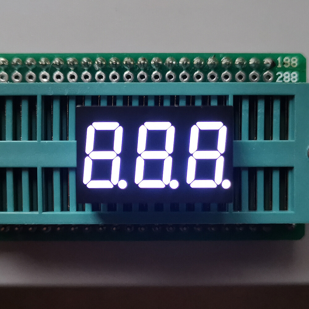 2pcs~100pcs 0.36″ 0.36 inch White LED 3 Digit 7 Segment Display Co Anode Cathode