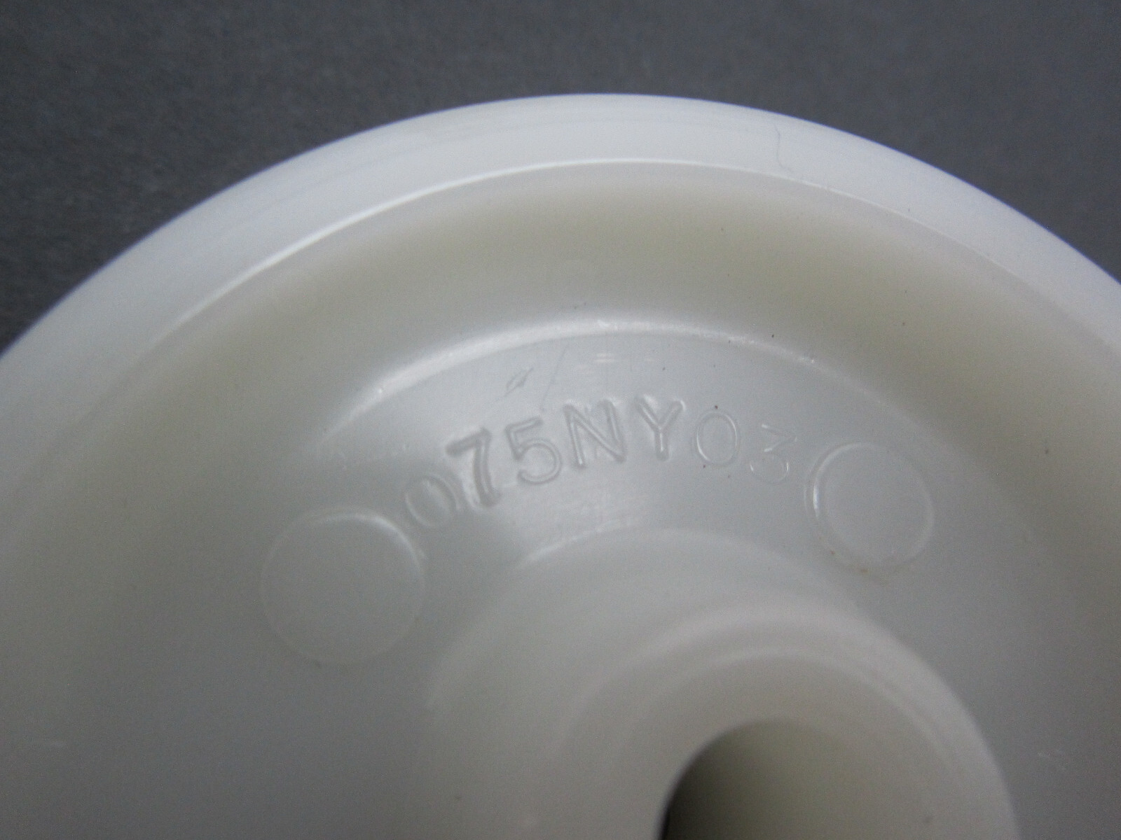 Revvo Nylon Caster Wheels 075NY03 3″ Diameter x 1″ Wide 3/8″ Bore lot of 4
