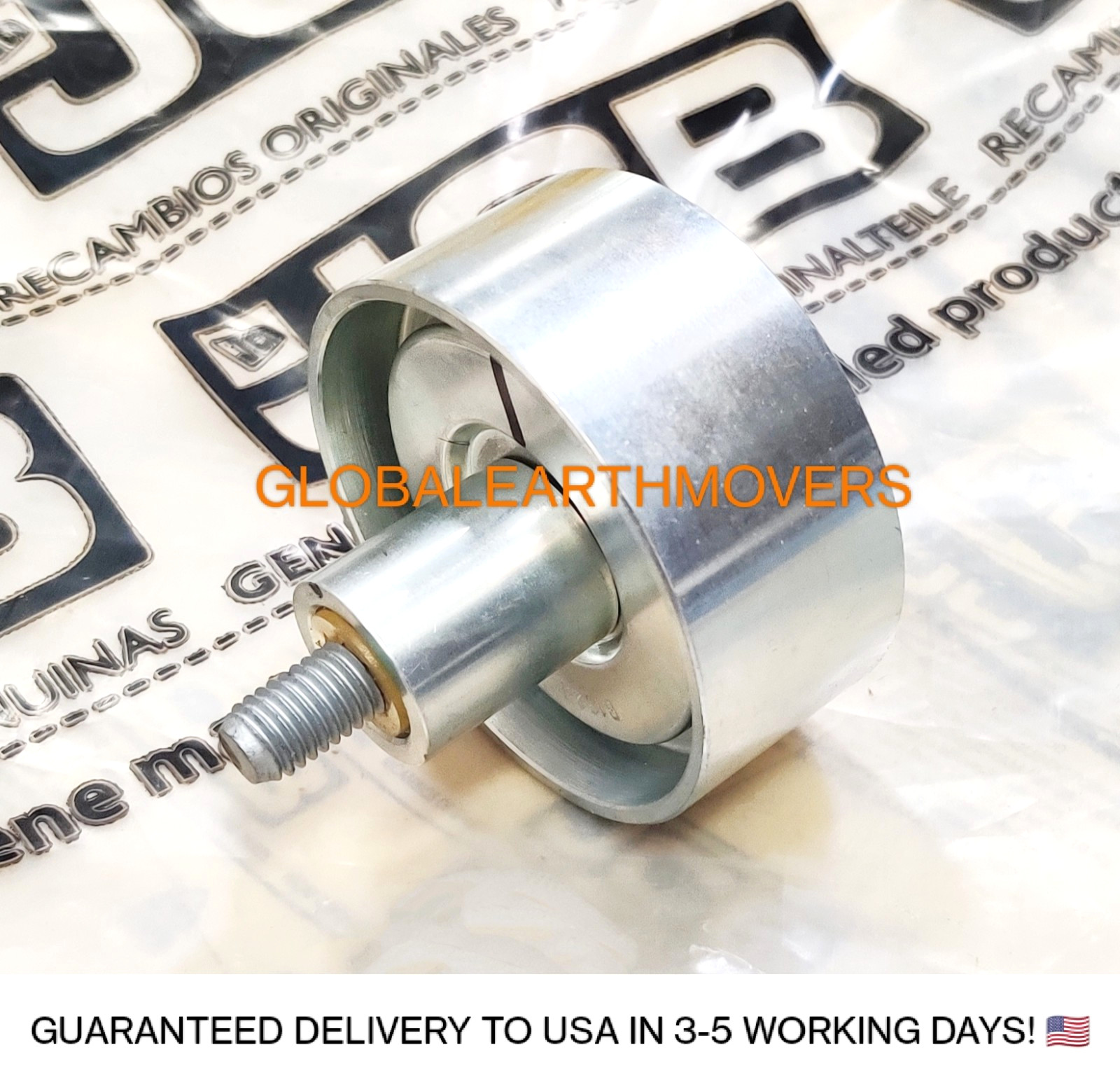 JCB BACKHOE – GENUINE JCB IDLER AC 70 DIA FLAT 444/448 ENG. (PART NO. 320/08921)