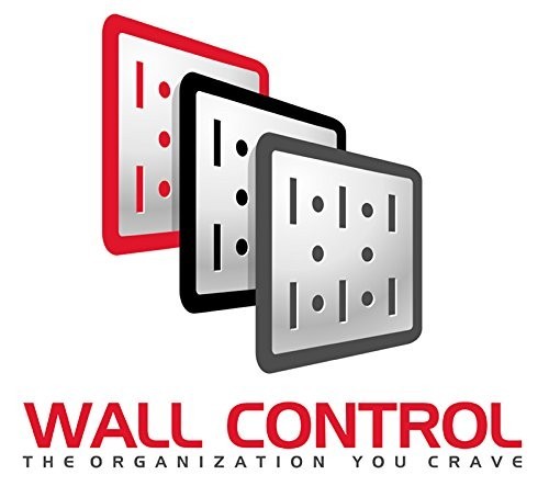 Black Metal Pegboard Set – (2) 32″ x 16″ Wall Panels for Tools & Organization