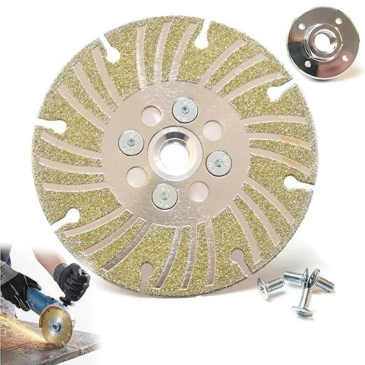Angle Grinder Electroplated Diamond Cutting Wheel – (4~5) Inch Grinding Disc