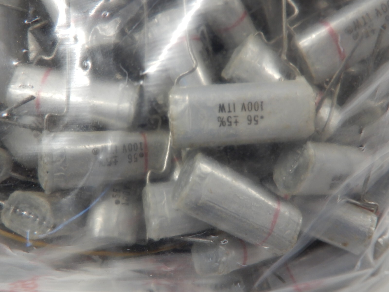 ITW Polystyrene Capacitors Many Sizes 100V You Choose Quantity 20 Each