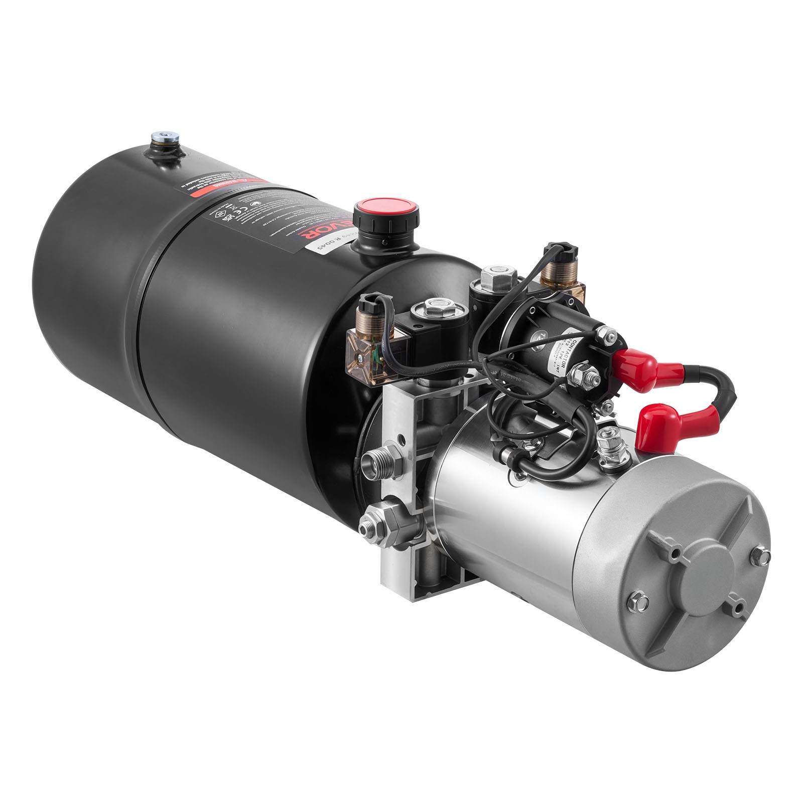 VEVOR 8 Quart Hydraulic Power Unit DC 12V Double Acting Hydraulic Pump