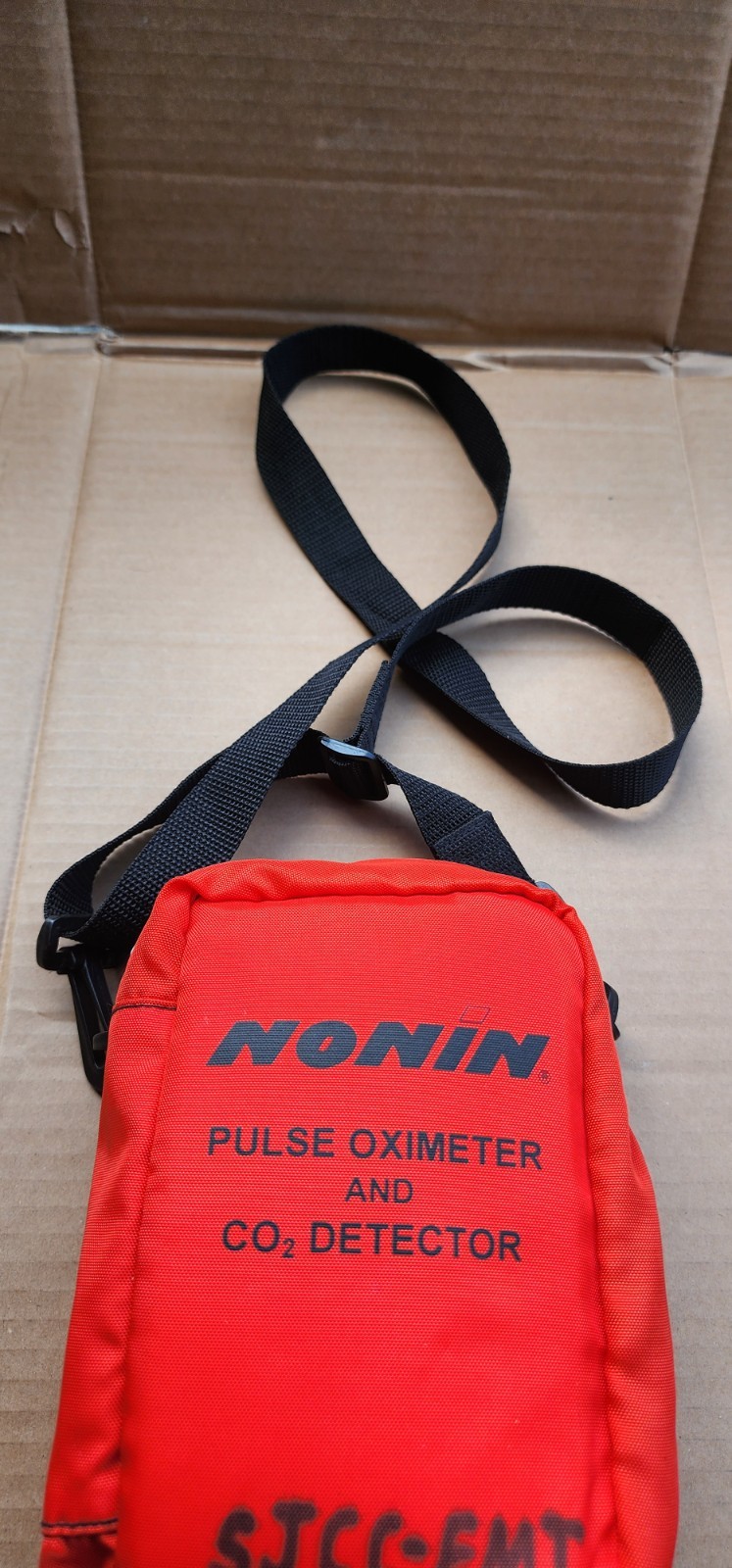 NONIN 9847 CARBON DIOXIDE DETECTOR MEMORY ALARMS HAND HELD PULSE OXIMETER