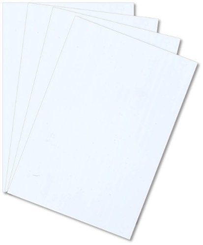 White Styrene Plastic Sheet – 0.060″ Thick – 12″ x 48″ – High Impact Polystyrene