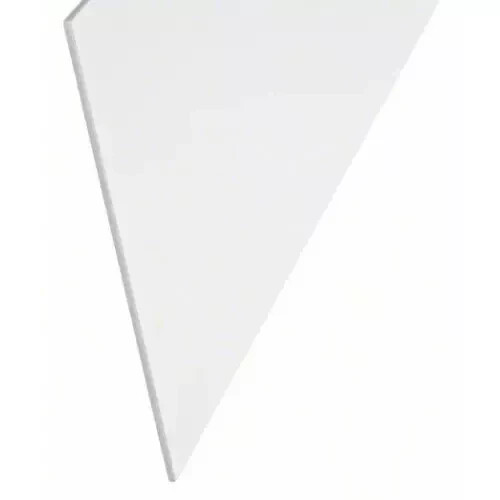 1/16 Inch Thick UHMW Plastic Sheet 24″ Length x 12 in Width Off-White Opaque NEW