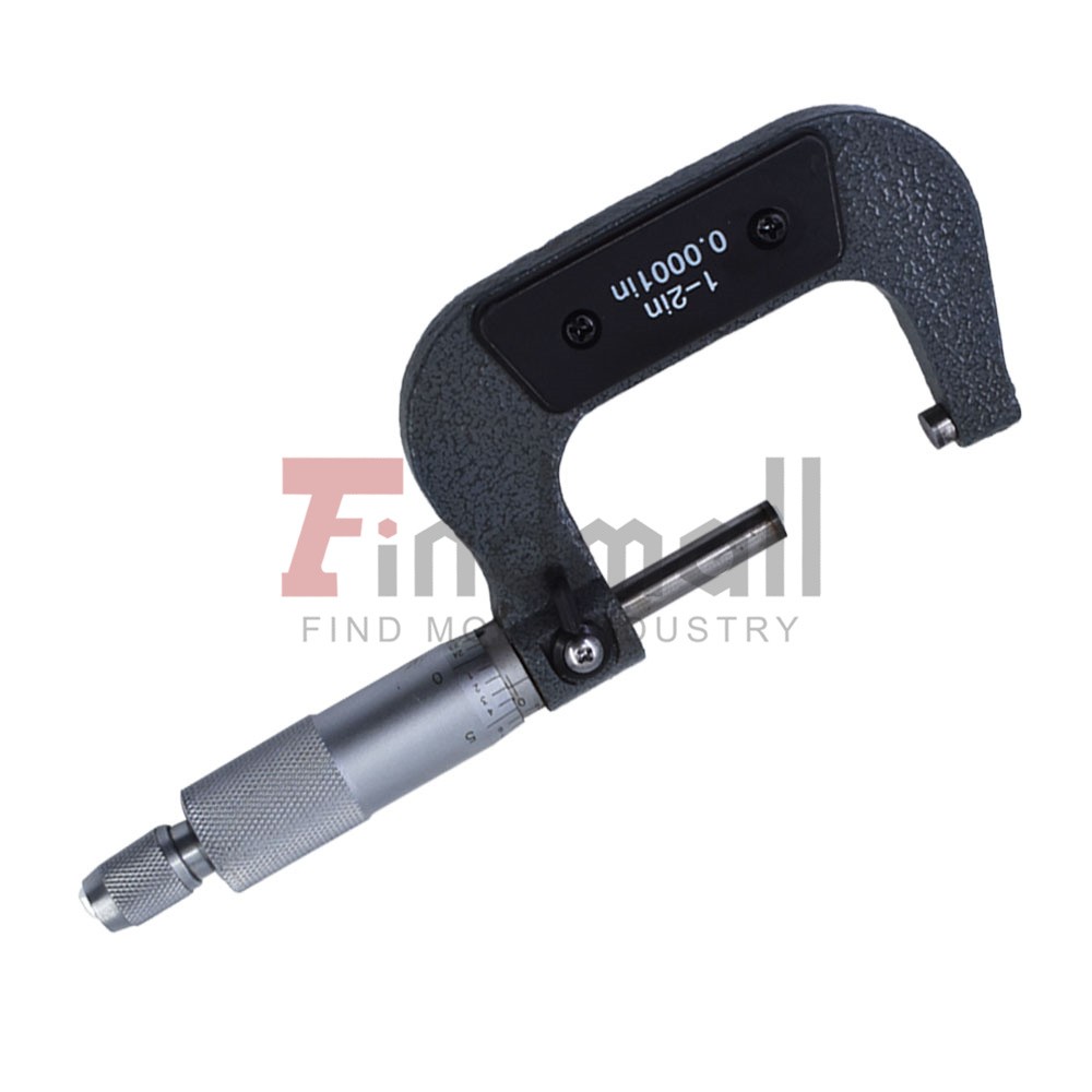 HiGH PRECISION 1 – 2 INCH STANDARD OUTSIDE MICROMETER .0001″