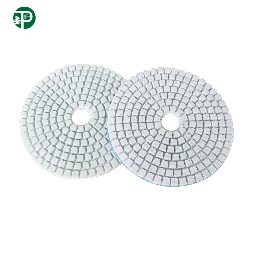 12PCS Diamond Polishing Pads Wet Dry 4″ Set Kit For Concrete Marble Granite US