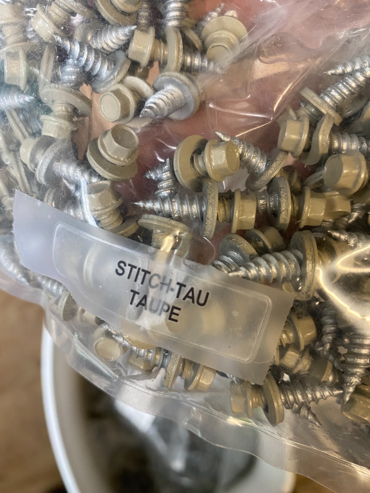250 #12 x 3/4 Self-Drilling Stitch metal to metal roofing screws