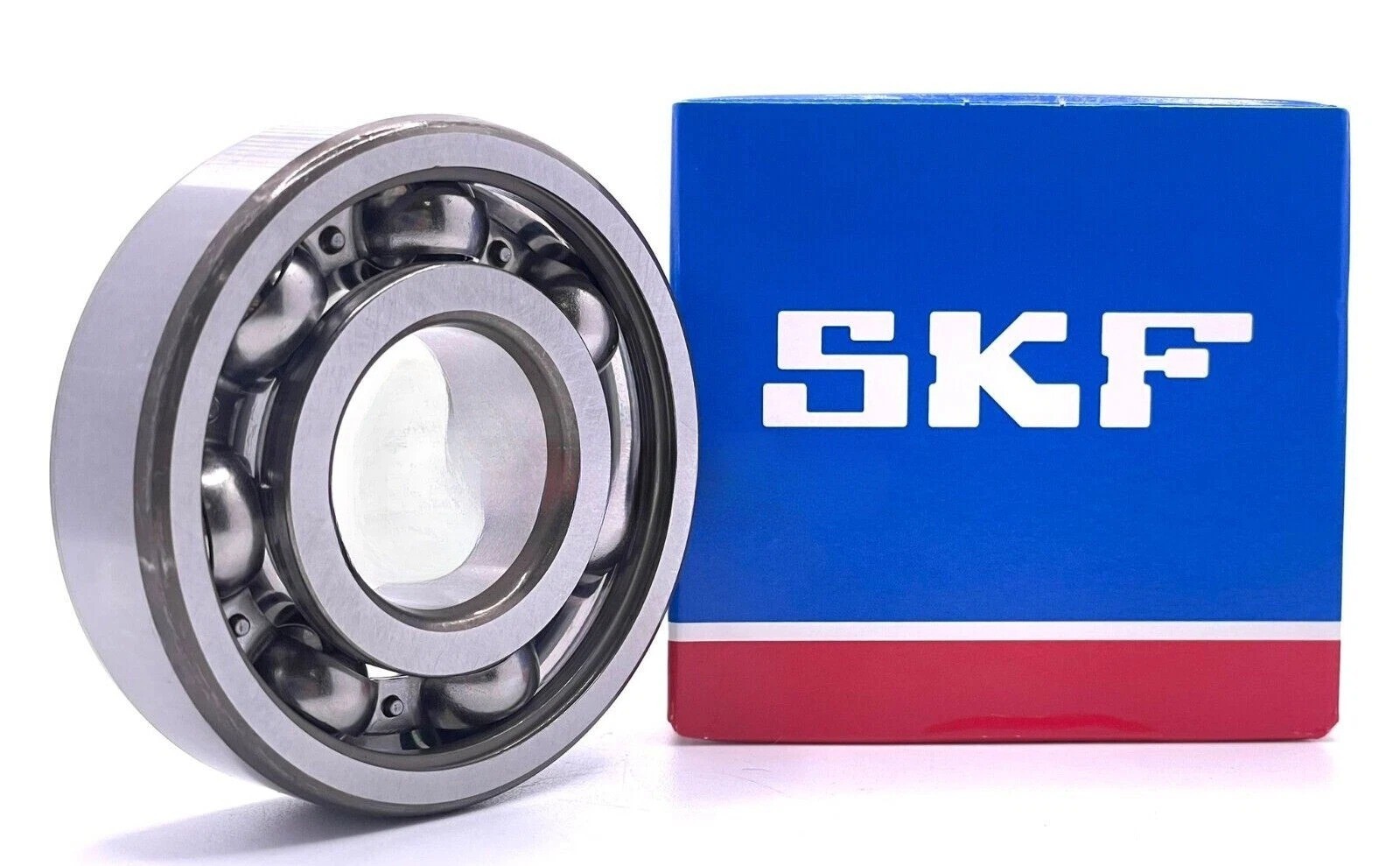 SKF Itally 6202 C3 Deep Groove Ball Bearing, Open No Seals 15x35x11 mm