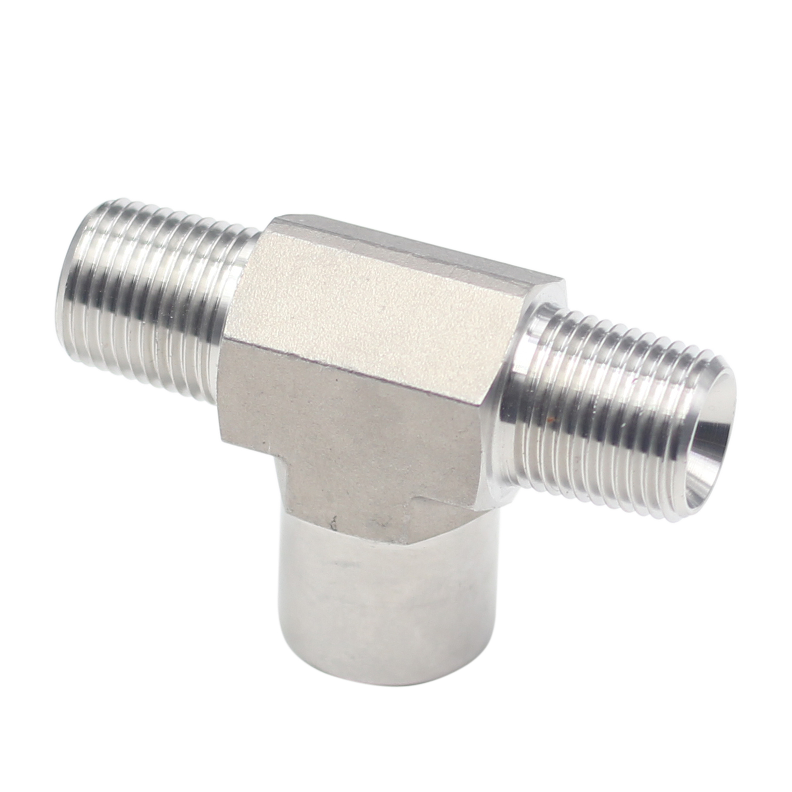 HFS(R) Forged Pipe Street Tee 1/4″ NPT Male x 1/4″ NPT Female x 1/4″ NPT Male