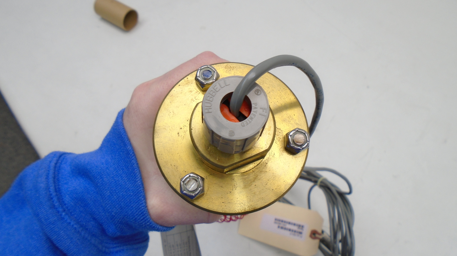 HACH GLI F1A13D1T IMPELLER FLOW PVDF HOT TAP FINISHED SENSOR BRASS BODY SLEEVE