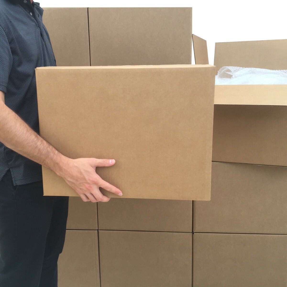 UBMOVE Large 6 Pack Moving Cardboard Boxes 20 x 20 x 15-inches