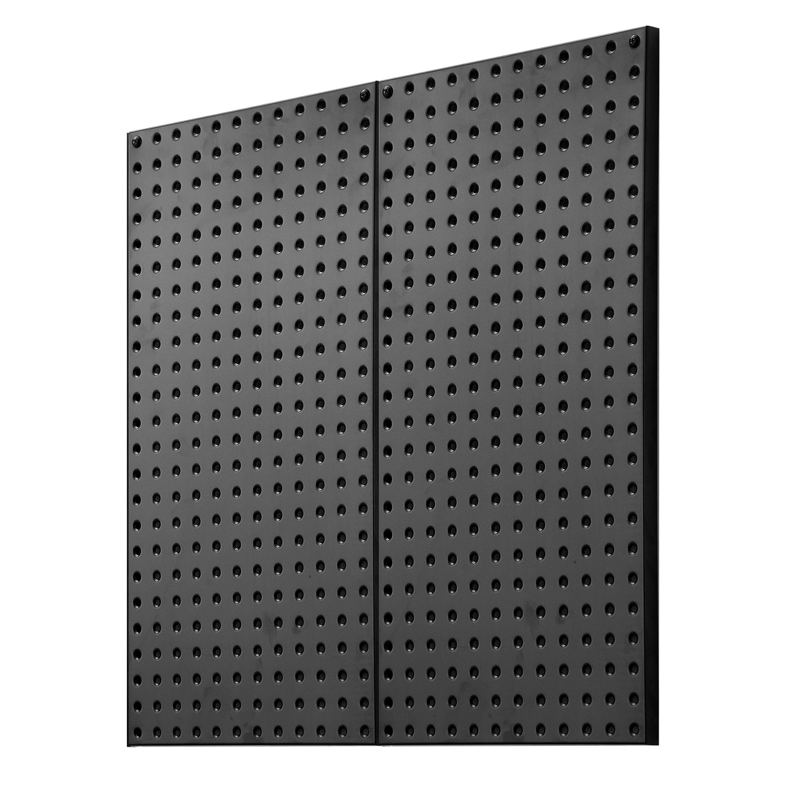 VEVOR Metal Pegboard Panels 2 Pcs 32″ x 16″ Wall Organizer for Garage Tool