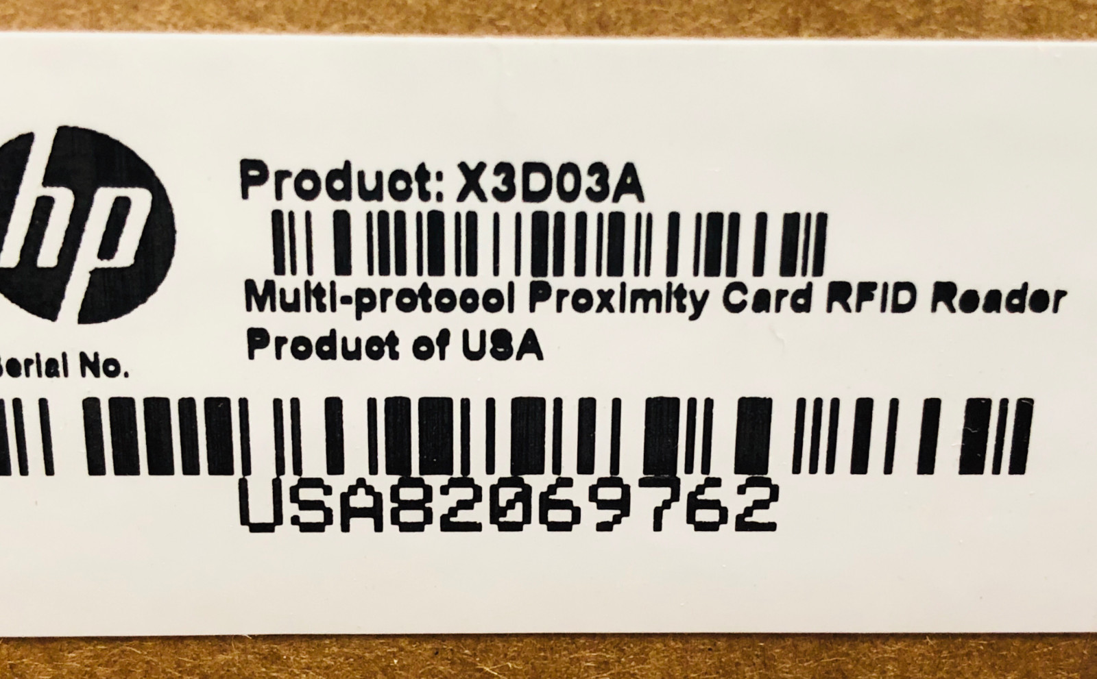 X3D03A:HP Universal USB Proximity Card Reader