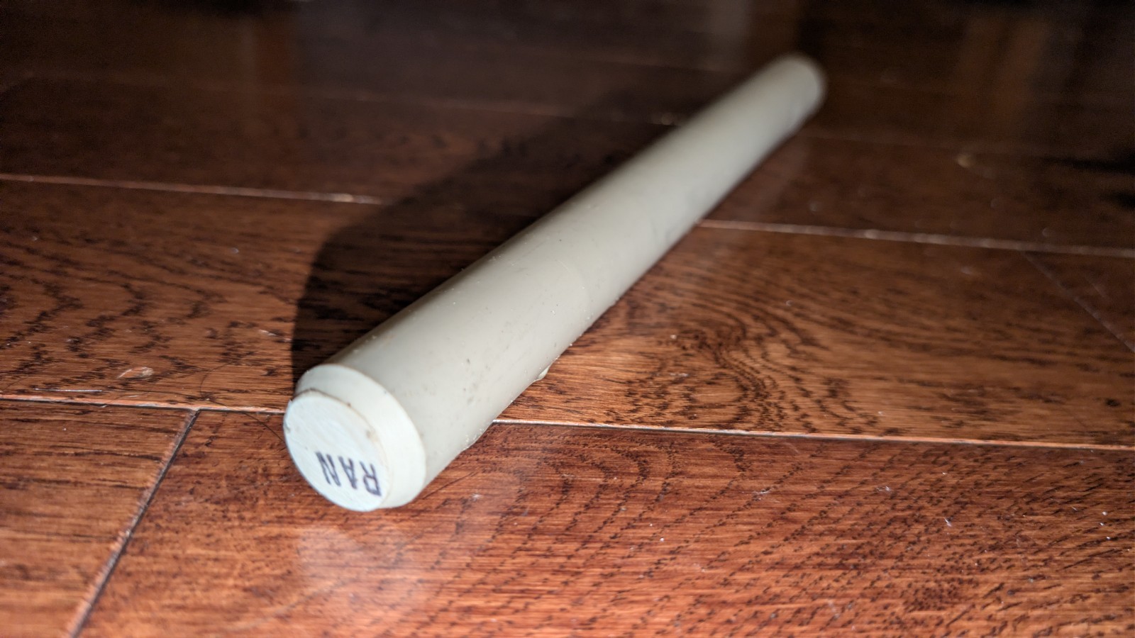 peek rod, 1.25″ diameter, 10 inch length