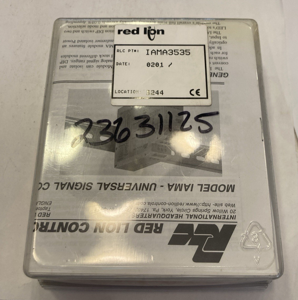Red Lion Controls IAMA3535 Universal Signal Conditioner 11-36VDC or 24VAC